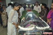 Celebrities Pay Last Respects To Manjula Vijayakumar 8981