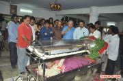 Celebrities Pay Last Respects To Manjula Vijayakumar Photos 7346