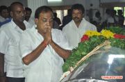 Celebrities Pay Last Respects To Manjula Vijayakumar Photos 7907