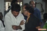 Celebrities Pay Last Respects To Manjula Vijayakumar Photos 8722