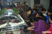 Celebrities Pay Last Respects To Manjula Vijayakumar Stills 1027