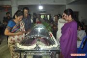 Celebrities Pay Last Respects To Manjula Vijayakumar