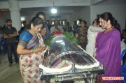 Celebrities Pay Last Respects To Manjula Vijayakumar Stills 5938
