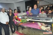 Celebrities Pay Last Respects To Manjula Vijayakumar Stills 902