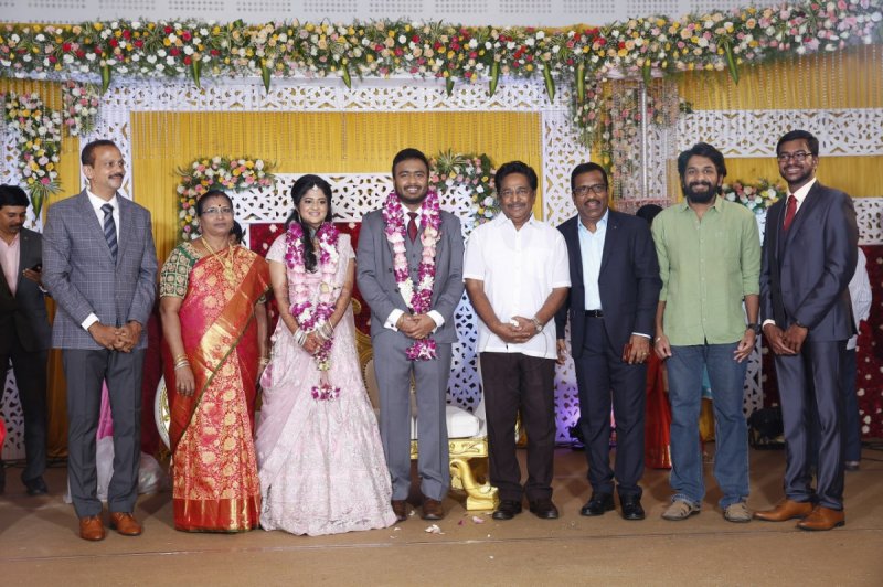 Charlie Son Adhithiya Wedding Reception Tamil Movie Event Sep 2019 Photos 669