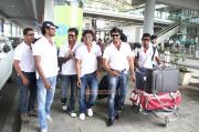 Chennai Rhinos Team At Hyderabad