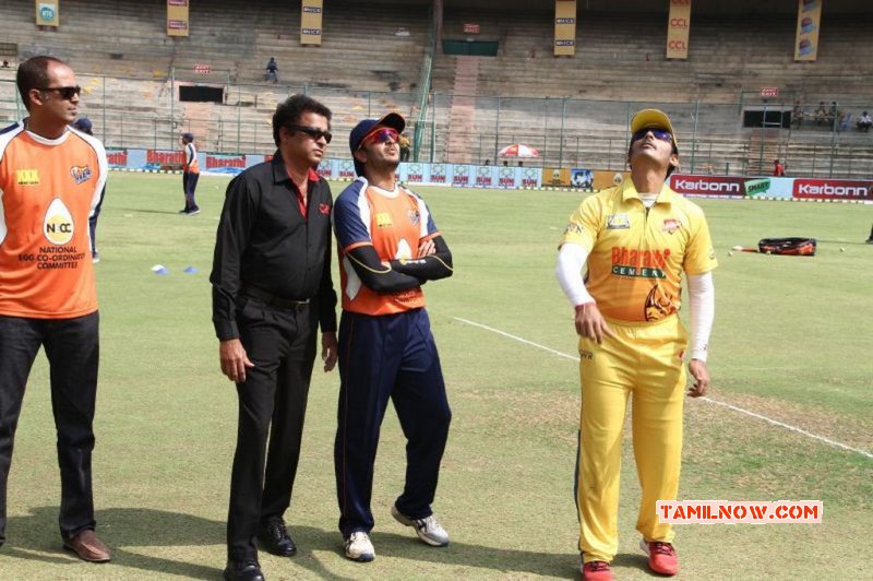 Chennai Rhinos Vs Bangalore Match Tamil Function Recent Stills 8556