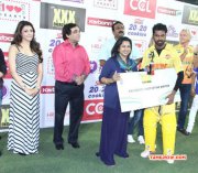 Chennai Rhinos Vs Karnataka Bulldozers Semifinals Function Feb 2015 Still 568