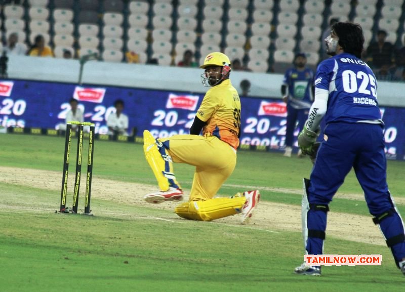 Chennai Rhinos Vs Karnataka Bulldozers Semifinals Still 5221