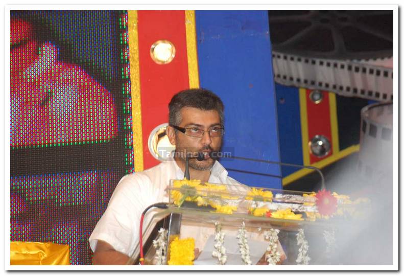 Ajith Kumar On Stage