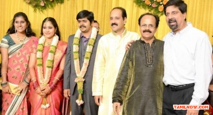 Cricketer Srikanth At Crazy Mohan Son Wedding Reception 502