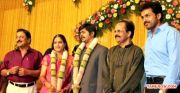 Sivakumar And Karthi At Crazy Mohan Son Wedding Reception 640