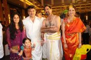 Cricketer Srikanth With Ajith Shalini And Daughter 823