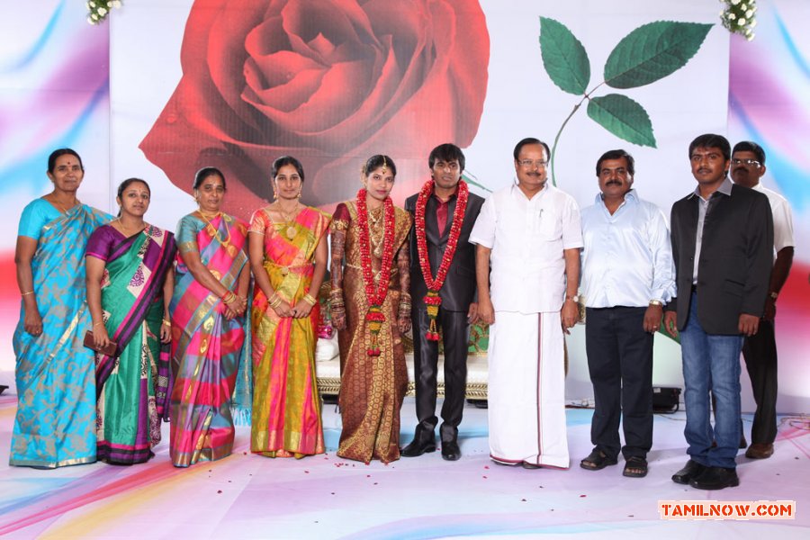 Director Dm Jayamurugan Son Wedding Reception Stills 2821