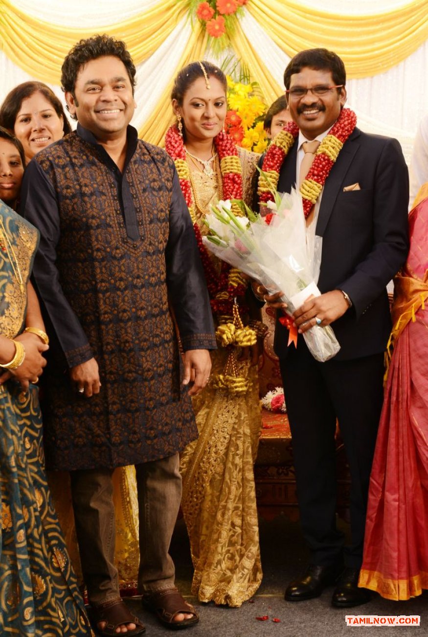 A R Rahman Kathir Wedding Reception 981