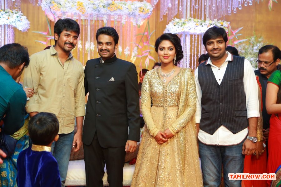 Director Vijay And Amala Paul Wedding Reception 3892