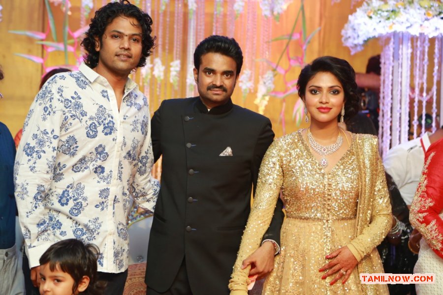 Director Vijay And Amala Paul Wedding Reception Photos 7538