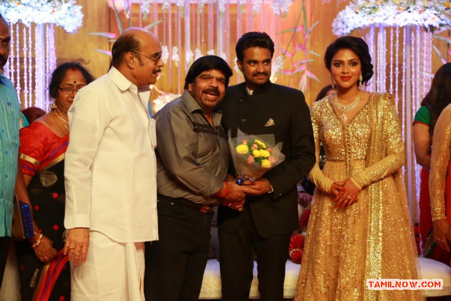 Rajendran At Vijay Amala Paul Reception 633