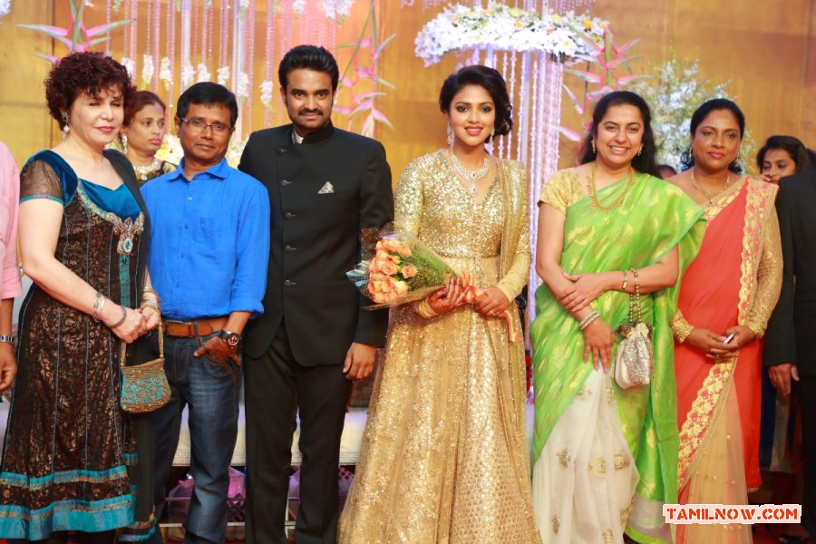 Suhasini Maniratnam At Vijay Amala Paul Reception 290