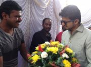 Endrendrum Punnagai Team Wishes Vijay