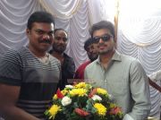 Endrendrum Punnagai Team Wishes Vijay 8716