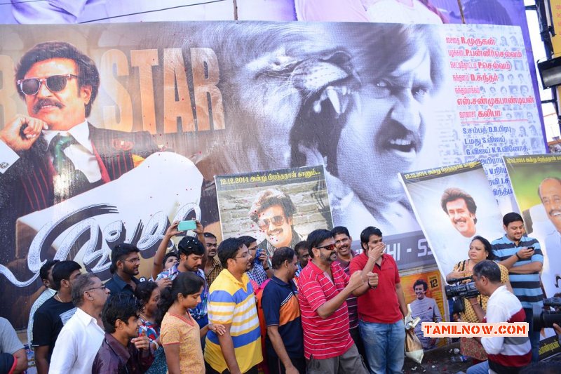 Dec 2014 Photos Fans Celebrates Rajinikant Birthday And Lingaa Release 2806