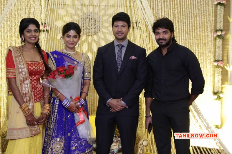 Function Feroz Vijayalakshmi Wedding Reception 2015 Pic 5328