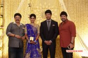 New Photo Feroz Vijayalakshmi Wedding Reception Tamil Movie Event 4430
