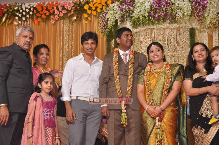 Jeeva At Satheesh Anjali Reception 446