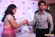 Gv Prakash Saindhavi At Nac Jewelers Celebration Stills 636