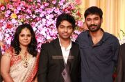 Dhanush At Gv Prakash Reception 360