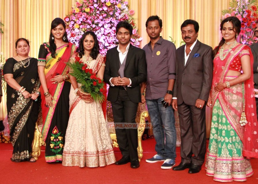 Gv Prakash Saindhavi Reception 3117