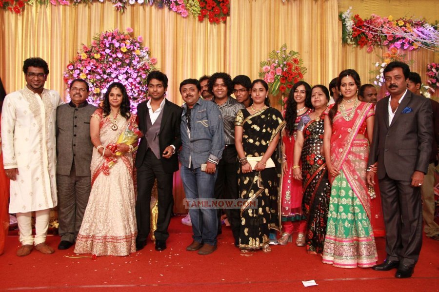 Gv Prakash Saindhavi Reception 8469