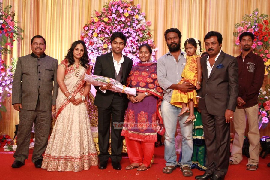 Gv Prakash Saindhavi Reception Photos 2979