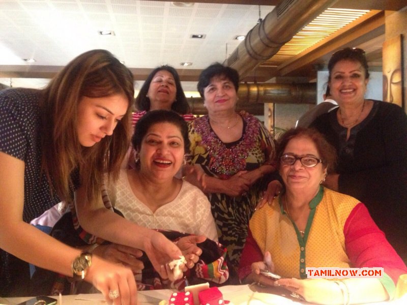 Hansika Throws Surprise Party On Mom Birthday Function New Gallery 762