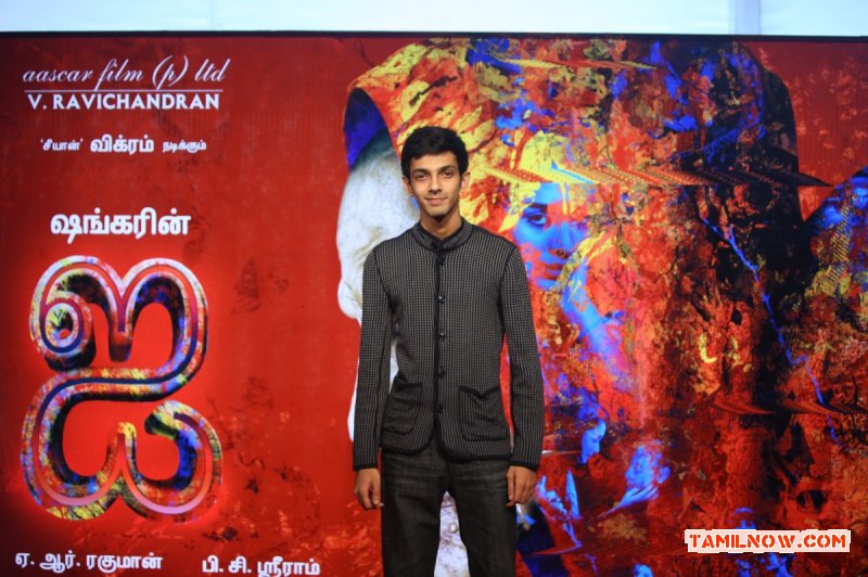 Anirudh At I Movie Audio Launch 876