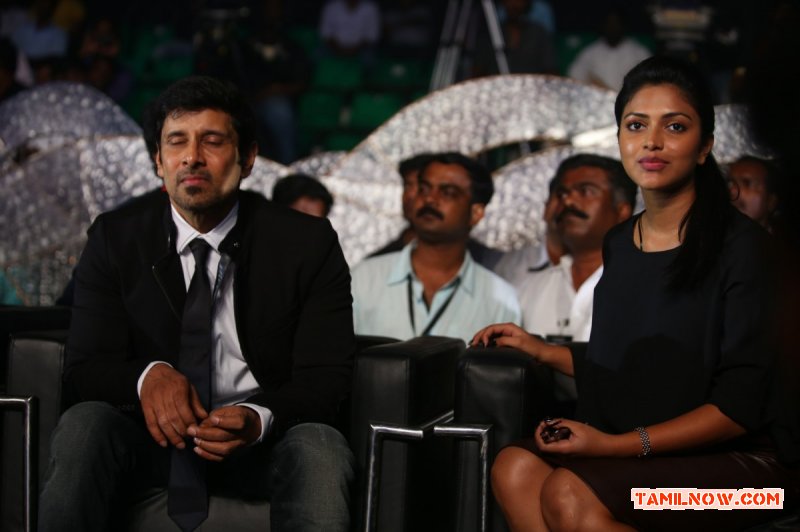 Chiyaan Vikram And Amala Paul At I Audio Launch 245