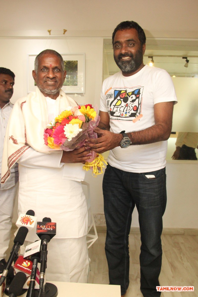 Ilayaraja At Art Gallery Press Meet 3013