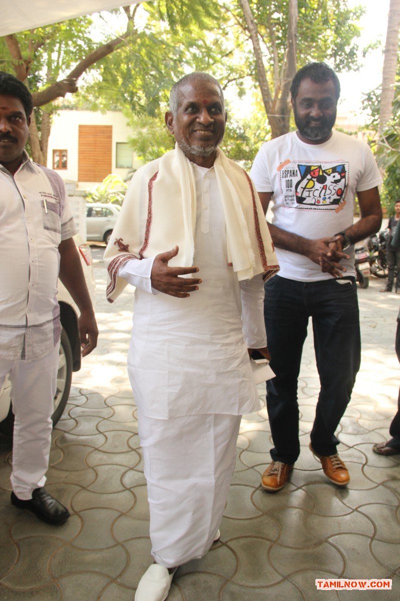 Ilayaraja At Art Gallery Press Meet 6794