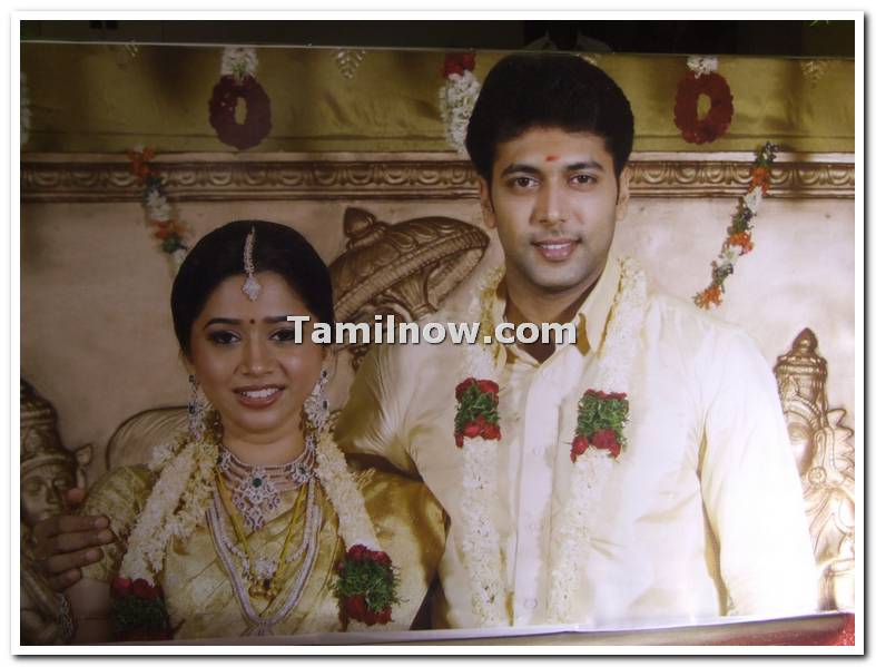 Aarthi Jayam Ravi Wedding Photo