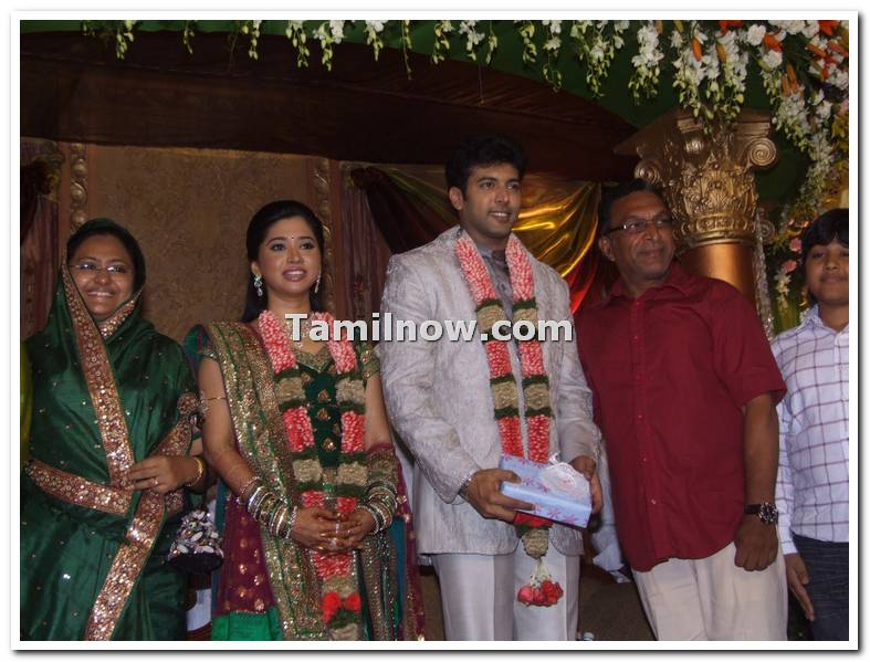 Jayam Ravi With Nasser Family