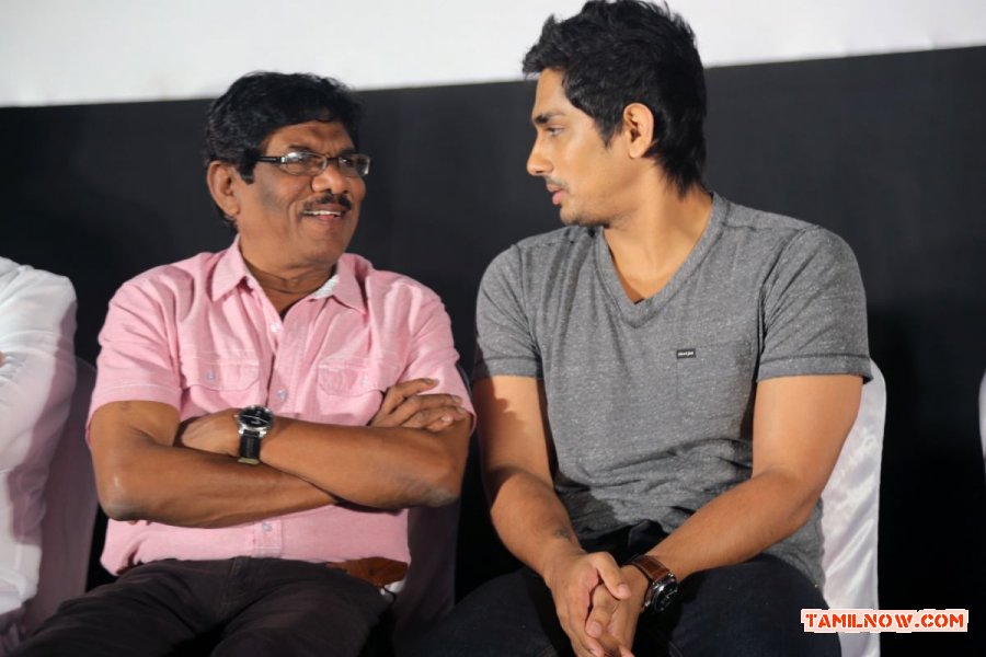 Bharathiraja Siddharth At Jigarthanda Audio Launch 268