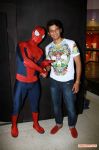 Jiiva Unveils Spiderman At Forum Mall 5210