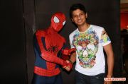 Jiiva Unveils Spiderman At Forum Mall Stills 6780