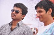 Vijay And Jeeva At Jilla Launch 703