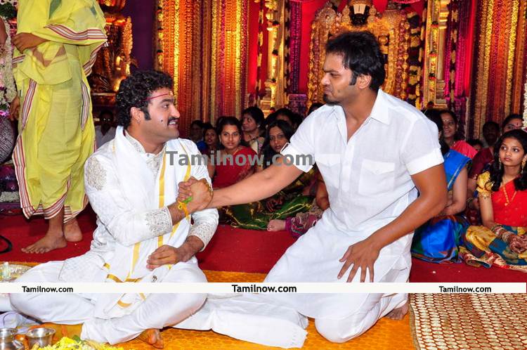 Jr Ntr Lakshmi Pranathi Wedding Still1