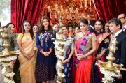 Recent Pics Kajal Aggarwal Inaugurates The Bridal Story 1757