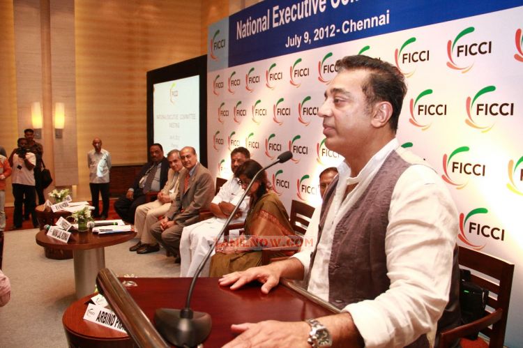 Kamal Haasan At Ficci Meeting Photos 3535