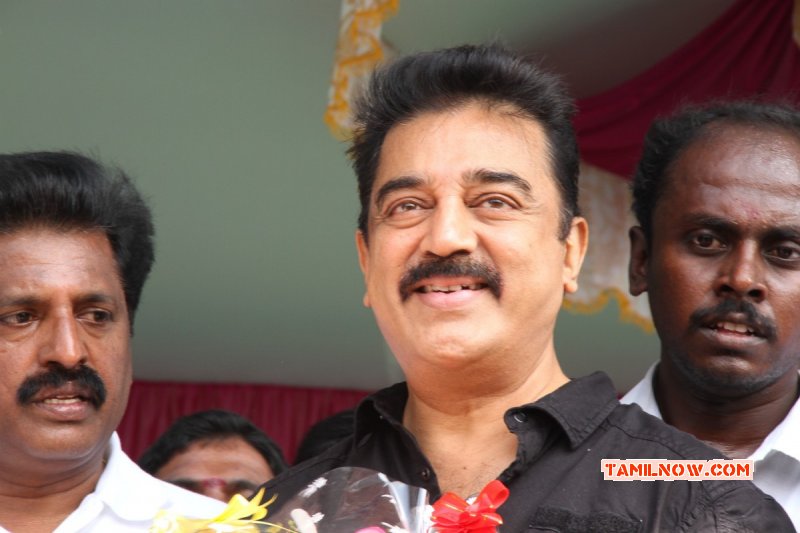 Nov 2014 Image Kamal Haasan Launching Lake Cleaning Movement Event 8857