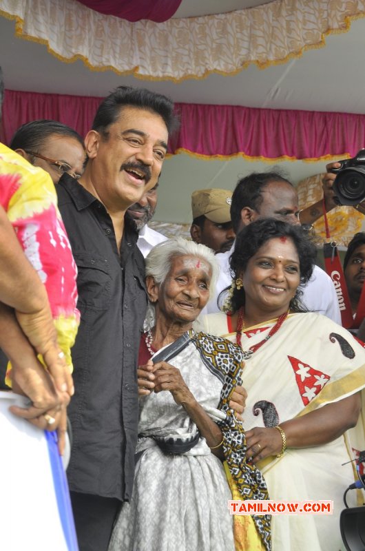 Recent Pic Kamal Haasan Launching Lake Cleaning Movement Tamil Movie Event 8477